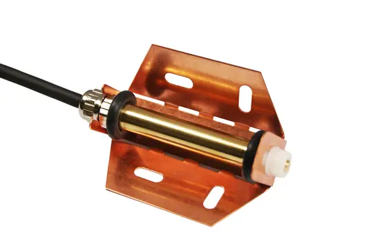 ETHERMA 44721 Montageblech für Dachrinnen-Sensor ET-3354 | kupfer