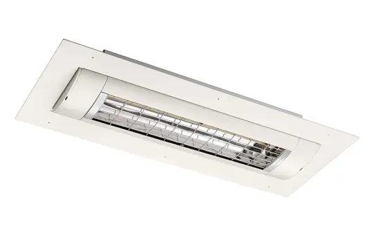 ETHERMA 9300188 SM-D3 Einbau-Dunkelstrahler 2000 W, Blende | weiß