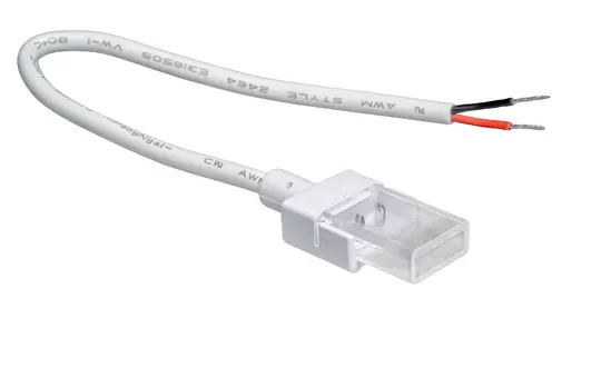 BARTHELME 51542501 Anschlussset BASIC TOP VIEW 12 mm 2 x Konnektor Streifen auf freie Drahtenden
