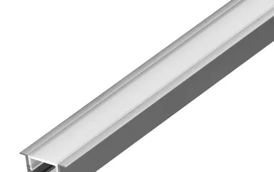BARTHELME 62378152 Aluminiumprofil BARdolino Midi T aluminium eloxiert | 2 m