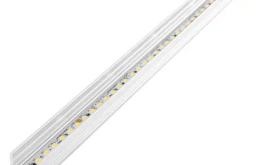 BARTHELME 62399201_9010 Aluminiumprofil BARdolino flach | reinweiß | 1 m