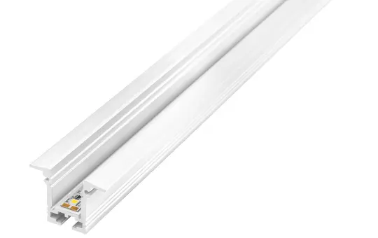 BARTHELME 62399501_9010 Aluminiumprofil BARdolino T reinweiß | 1 m