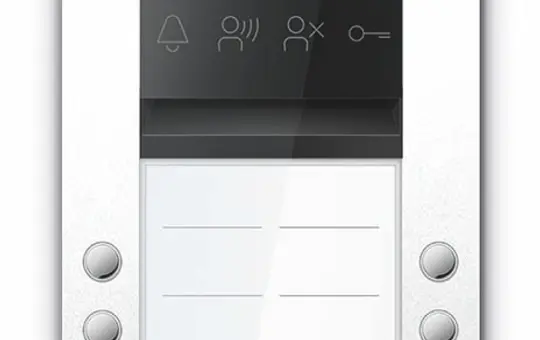TCS ASA110206-0019 Audio Außenstation AP PRO PES 6 Tasten, 2 Spalte | weiß