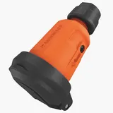 MENNEKES 158041 SCHUKO-Kupplung IP54 16 A, 2-polig+PE, 230 V | orange