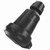 MENNEKES 158071 SCHUKO-Kupplung IP54 16 A, 2-polig+PE, 230 V | schwarz
