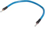 HAGER K67A Kabelbrücke NYAF 10 mm², Stiftkabelschuh | blau | 250 mm