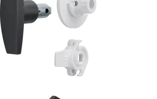 HAGER FZ530N Schließung Knebelgriff, für Schrank IP44/IP54
