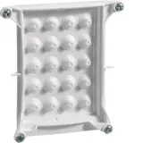 HAGER FZ428 Leitungseinführung IP44/54, auf Rückseite, T 160/205mm