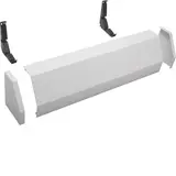HAGER FZ443 Kabelrangierkanal für Feldverteiler 3 Felder, Wandmontage | reinweiß | 155 mm