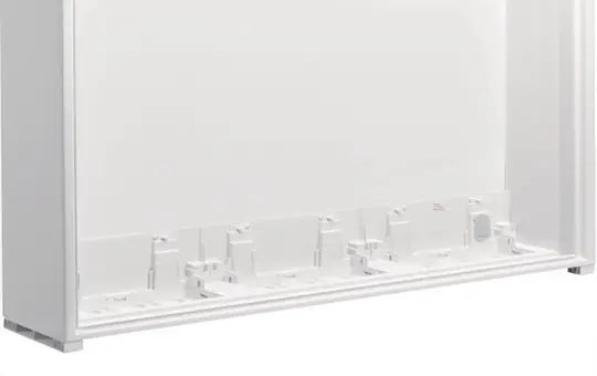 HAGER FWB33D1 Feldverteiler IP30 leer ohne Tür 3 Felder | 500 mm