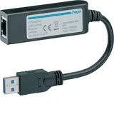 HAGER HTG457H Schnittstellenadapter USB zu Ethernet