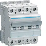 HAGER NCN610 Leitungsschutzschalter 3P+N Typ C 10 A, 10 kA/15 kA