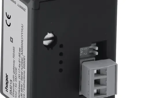 HAGER SM213 Modul Ethernet, Jbus/Modbus für SM103E