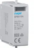 HAGER SPB015N Steckmodul T2 N-PE Uc 260V Imax 40kA Up 1.5kV