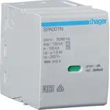 HAGER SPA001N Steckmodul N-PE Uc 350V Iimp 100kA Up 1.5kV