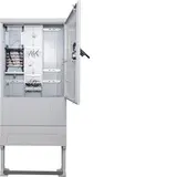 HAGER ZAS207BD25A Zähleranschlusssäule 207 universZ 2 Zählerpunkt, 3-Pkt, 5-pol, Leerfeld, Basis, APZ
