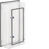 HAGER ZAY450AT Zählerfeldabdeckung IP54, Klarsicht, mit Tür, für 3. HZ | 450 mm