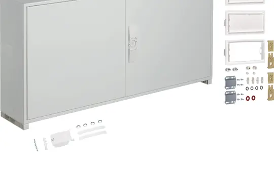 HAGER ZB014S Sockelschrank universZ 144 PLE, SKII, IP44 | 1050 mm