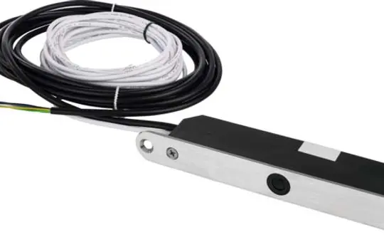 ABUS AZSE10100 Tür-Sperrelement mit Gegenstück und Öffnungsmelder VdS B