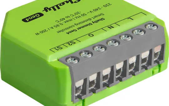 SHELLY Dimmer Gen4 Multiprotokoll-Dimmaktor UP Gen4 1-fach, 150 W