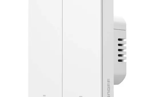 SONOFF M5-2C-80W Matter-Tastsensor UP 2-fach | weiß matt | 80x80 mm