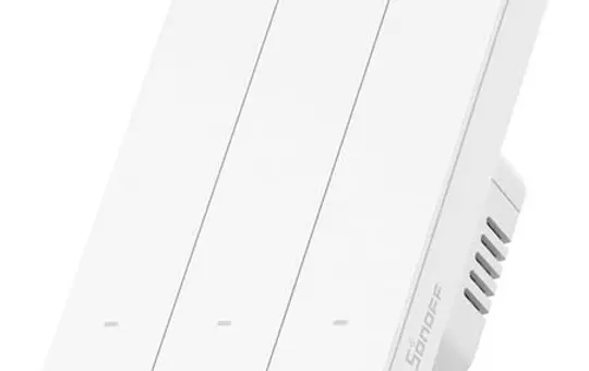SONOFF M5-3C-80W Matter-Tastsensor UP 3-fach | weiß matt | 80x80 mm