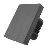SONOFF M5-3C-80 Matter-Tastsensor UP 3-fach | schwarz matt | 86x71 mm