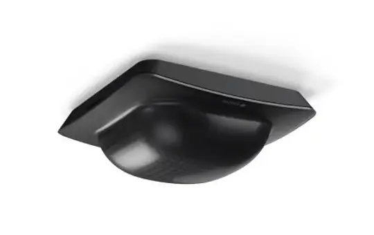 STEINEL 094539 KNX Deckenpräsenzmelder IR Quattro HD eckig Unterputz, Bluetooth | schwarz