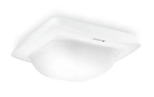 STEINEL 064358 Deckenpräsenzmelder IR Quattro DALI-2 eckig Unterputz, APC, Bluetooth | weiß