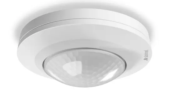 STEINEL 085124 Deckenpräsenzmelder PD IR 4360 rund Unterputz, 1 Relais, 8 m | weiß