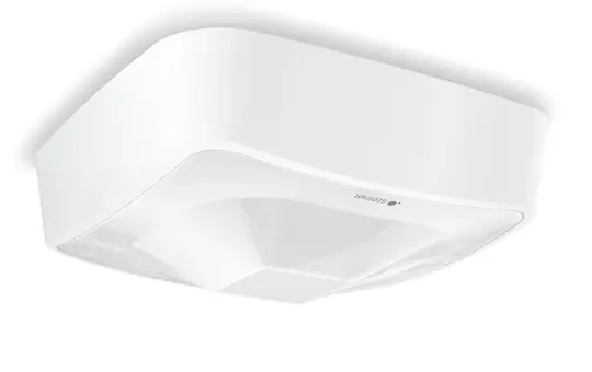 STEINEL 086565 Deckenpräsenzmelder HF 360 V2 eckig Aufputz, Bluetooth IPD | weiß