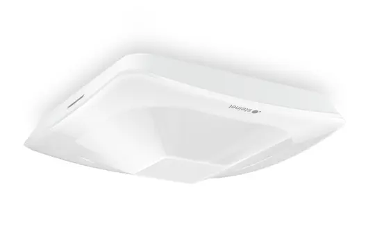 STEINEL 086695 KNX Deckenpräsenzmelder HF 360 V2 eckig Unterputz, Bluetooth | weiß