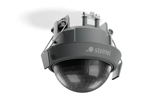 STEINEL 087432 Deckenbewegungsmelder MD IR 360 rund Deckeneinbau, 1 Relais | anthrazit