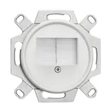 THPG 101355 Kommunikationseinsatz Duroplast Kabeldurchlass | weiß