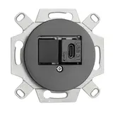 THPG 174043 Kommunikationseinsatz Porzellan USB-C | schwarz