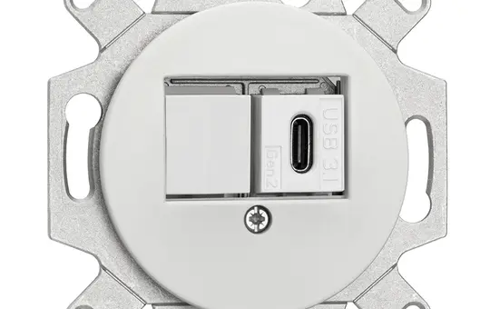 THPG 181984 Kommunikationseinsatz Porzellan USB-C | weiß