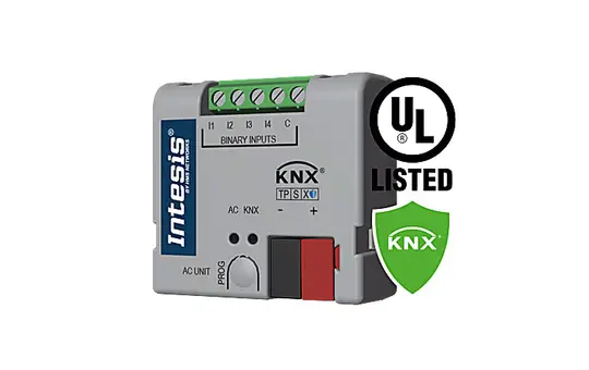 INTESIS INKNXMIT001I200 KNX-Klima-Gateway Mitsubishi, 1 Gerät