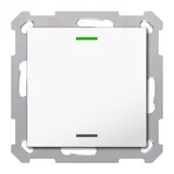 MDT TAL-55T1002.02S KNX-Tastsensor Light 55 m. Temperaturs. 1-fach, neutral, Secure | reinweiß glänzend