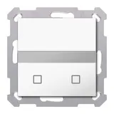 MDT BWM-55T02.03S Bewegungsmelder 55 Secure, mit Temperatursensor | reinweiß glänzend