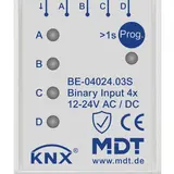 MDT BE-04024.03S KNX Binäreingang 24 V 4-fach, secure