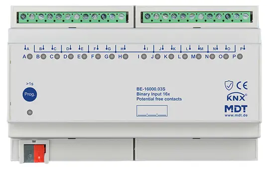 MDT BE-16000.03S KNX Binäreingang potentialfrei 16-fach, secure