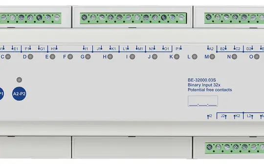 MDT BE-32000.03S KNX Binäreingang potentialfrei 32-fach, Secure