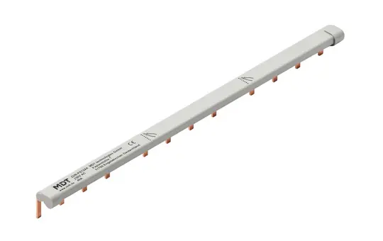 MDT ZUB-PS12A4 Phasenschiene 12 Anschlüsse, 10 Stück | 6 mm²