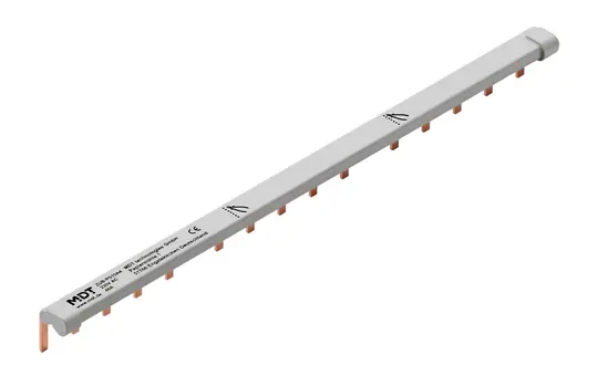 MDT ZUB-PS15A5 Phasenschiene 15 Anschlüsse, 10 Stück | 6 mm²