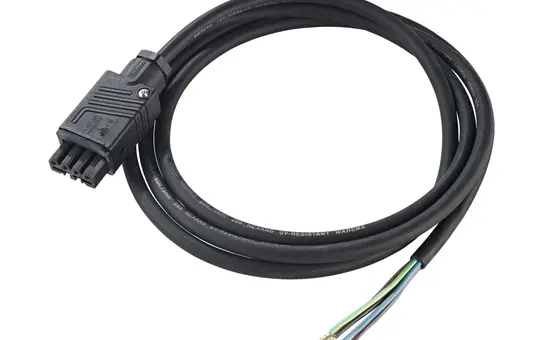 WAREMA 634204 Leitungspeitsche für Sonnenschutz-Antriebe 4-polig, mit STAK 4 | 1 m