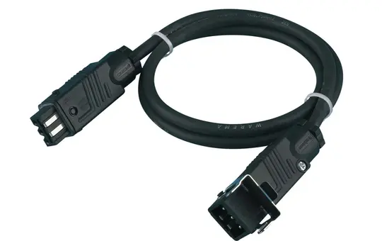 WAREMA 634043 Leitungspeitsche für Sonnenschutz-Antriebe 4-polig, STAS 3 und STAK 3 | 4 m