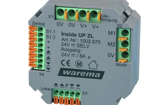 WAREMA 1002670 Motorsteuereinheit Inside UP, 1-fach, ZL