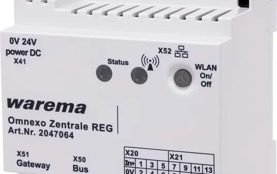 WAREMA 2047064 Zentrale Omnexo 14 Eingänge