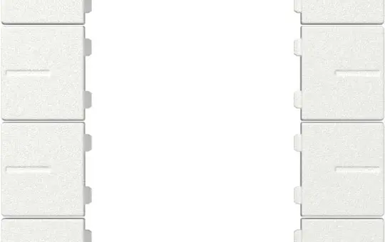 GIRA 502003 Wippenset für Tastsensor 4.55 Plus 4-fach | reinweiß