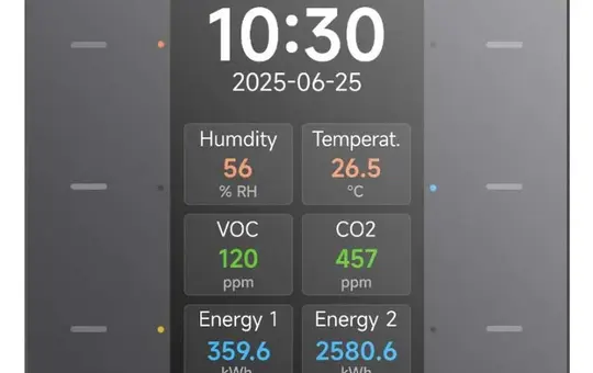 GVS CHTBD-06/5.1.12 Tastsensor mit Display GS3 Pro anthrazit